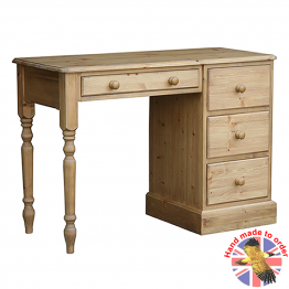 Cottage Pine Single Pedestal Dressing Chest